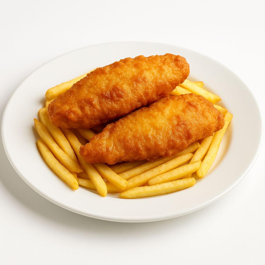 Shiner Bock Fish [&} Chips